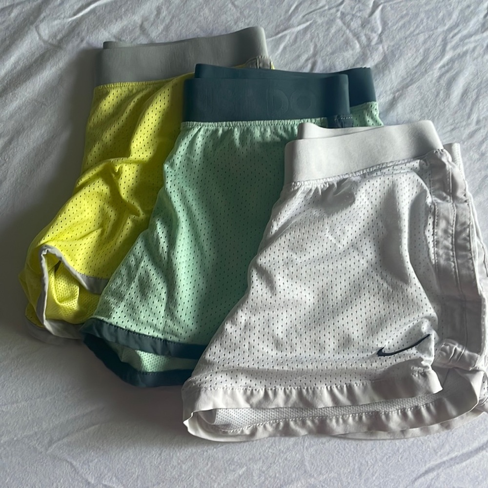 3 pair of XS mesh Nike running shorts